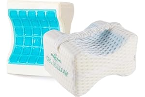 Big Ant Żelowa poduszka na kolana dla osób śpiących na boku, ortopedyczna poduszka na nogi z pianki z pamięcią kształtu, wysokiej jakości poduszka do spania, super miękka poduszka do spania na boku na