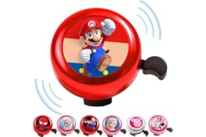 SIDESEA Timbre Bicicletas Infantil, Accesorios Bicicleta Dibujos Animados Bocina Bicicleta, Campana de Bicicleta con Sonido Fuerte para Bocina Bicicleta Infantil, Bicicletas Sin Pedales, VTT