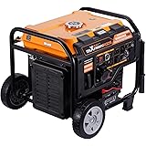maXpeedingrods 5500W Generatore di Corrente Silenziato Inverter 7,4 PS a Benzina a 4 Tempi, Leggero come Unità di Emergenza p