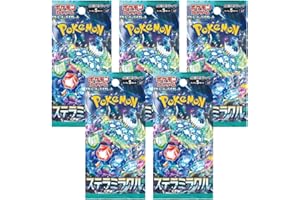 定坊 さだ坊 SADABOU JAPAN 5 x Japanese Pokemon Booster Packs | Scarlet & Violet Set | Pokémon Trading Cards in 5 Booster | Pokemon TCG Pack | from Japanese Seller (Stellar Miracle)