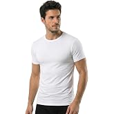 &Ouml;TS Premium Erkek Modal T-Shirt - Ultra Yumuşak Modal Kumaş, Rahat Kalıp, Etiketsiz Tasarım,Kaliteli Fanila ve İ&ccedil; Giyim