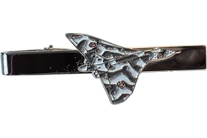 B4B Falklands/Cold War Avro Vulcan RAF Jet Bomber Military Metal Aircraft Tie Clip