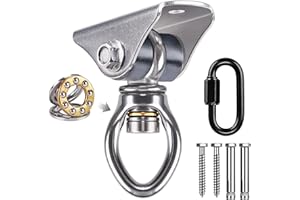 BeneLabel Ciężki uchwyt na worek treningowy, wieszak na ciężkie torby, akcesoria do worków treningowych, uchwyt do worka treningowego, uchwyt do worka treningowego, uchwyt sufitowy do ciężkich toreb,