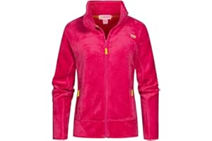 Geographical Norway Upaline Lady - Donna Fine Fleece Warm Zip - Autunno Inverno Primavera Giacca CalDonna - Manica Lunga Pullover Pelliccia Morbido Comfort Outdoor