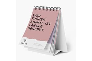 ‎MAVANTO Demotivating Office Desk Calendar Undated – 52 Week Office Calendar with Sarcastic Sayings as a Funny Gift Idea