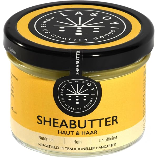 FairTale Ghana Roh-Sheabutter – 2,77 Kg, 100% Natürlich, Unraffiniert, Handgefertigt, Ethisch Gehandelt, Vegan