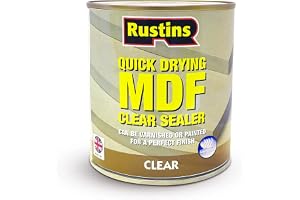 RUSTINS Snabbtorkande MDF-tätare – professionellt tätningsmedel för snabba resultat 500 ml