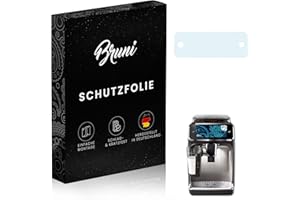 Bruni Película Protectora compatible con Philips 5400 Series EP5447/90 Protector Película, claro Lámina Protectora (2X)