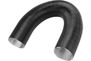 XJYMCOM Heater Air Duct Ducting Car Auto Heater Pipe Duct Warm 75mm Heaters Compatible for Vaster DOMA Plane 50-100CM