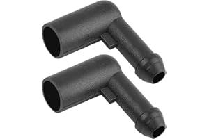XUKEY 2 Piezas Conectores de Manguera de líquido Lavaparabrisas para Opel Vastra H/Corsa D/Zafira B 13171805 13257350 1452941 Conector de Manguera de Coche Conector de Manguera Tubo de Lavadora