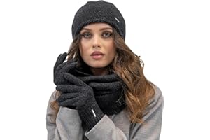 Vivisence Cappello Classico da Donna in Caldo Filato di Lana con Fodera Interna Due Pieghe sul Retro per Una vestibilità Perfetta Ideale per Le Giornate Invernali