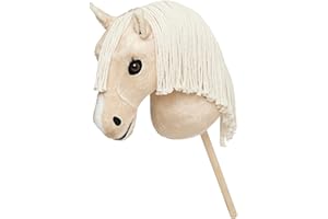 LeMieux Hobby Horse Popcorn - Palomino Show Pony - Perfect for Kids