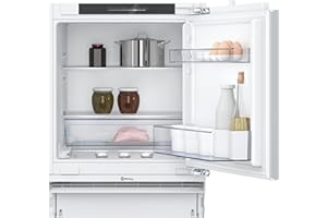 Balay - Frigorífico 1 Puerta Integrable, Instalación Bajo Encimera, 60 cm de ancho, Home Connect, Iluminación LED, Blanco, 3KUE037S