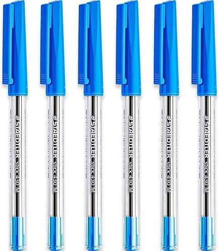 STAEDTLER Stick 430 Ballpoint Pen Medium Set Of 6 Black - View #3