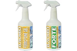 Klovoo Kit Lavaggio e Pulizia Gelcoat, Vetroresina - Sporco, aloni,ruggine - per Barca, Gommone, Vetroresina, Gelcoat