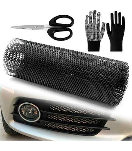 Lampa 04584 Racing Grill Rombo Taille M Noir 100 Cm X 33 Cm