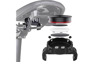 guobinZH Support de Vélo pour Airtag Support-Vélo Air-Tag Caché sur la Selle de -Velo Antivol pour Supports-Air-Tag GPS Tracker AVCE Vis de Sécurité et Outils pour Velo Électrique VTT Vélos de Course