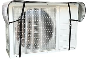 RAJONN Copri condizionatore da Esterno, Copertura Superiore for condizionatore d'Aria Protezione for Protezione Solare Impermeabile for Aria condizionata Esterna 125 x 35 cm