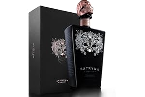 Satryna Tequila Anejo - French and American Oak barrel aged, Hand Crafted, Small Batch - Luxury Artisanal Tequila. 100% Agave. 70cl, 38% Alc.