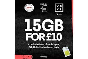 PATHFINDERGTM LTD VOXI Sim card (Pathfinder Retail Pack with exclusive promotions and offers)