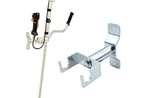 EDS - Rasentrimmer - Freischneider - Motorsensen Wandhalterung | inkl. Befestigungsmaterial | Wandhalter für Zweihand-Freischneider vieler Marken wie Stihl - Einhell - Makita - Bosch - Hecht - uvm.