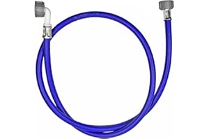 SPARES2GO Universal Washing Machine Cold Water Fill Inlet Pipe Feed Hose (1.5m)