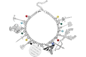 MELIX HOME The Last of Us Merchandise Charm bransoletka dla nastolatek chłopców prezenty urodzinowe dla fanów