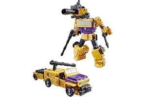 Transformers Age of the Primes Combaticon Swindle, omvandlingsbar Voyager Class-actionfigur på 16,5 cm, robotleksaker för barn från 8 år
