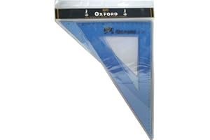 Helix Oxford - Squadra da disegno, 45° / 60°, 35 cm