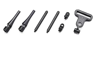 New Direction Tackle Snag Bars | Snag Ears | Porte-canne | Verrouillage de canne | Réglable à n'importe quel diamètre de tige | Adaptateur pour bobines