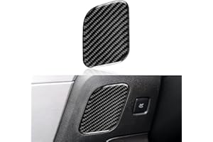 OYDDL Autocollant pour boîtes de rangement en fibre de carbone compatible avec Ford Mustang GT 2015 2016 2017 2018 2019 2020 Accessoires (A)