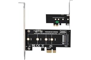 ASHATA M.2 to PCI-E3.0 X4 Expansion Card,PCI-E to M.2 Expansion Card Connector Converter for M2 NGFF NVME Hard Drive,PCI-E Card Converter Adapter Card,Compatible with All WINDOWS Systems,LINUX