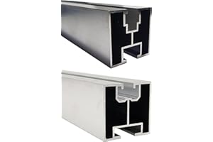 STOFFTEX Solar Schiene Solarschiene Solarprofil Montageschiene 2m Aluminiumprofil 0% §12Abs.3UStG Systemprofil PV Anlage Nut 