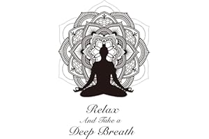 PLIGREAT Vinilos Pared para de flor de loto Relax Dichos Pegatinas de pared Silueta de Yoga Pegatinas de pared Meditación Decoración de Pared Pegatinas para baño Estudio de yoga Dormitorio Decorativos