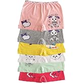 Passion-Girl Child Colorful Lycra Cotton Boxer 6 Pack