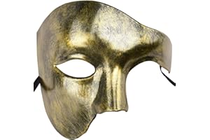 Lilwemen Herrenmaske Maskerade Maske Phantom der Oper Halbmaske