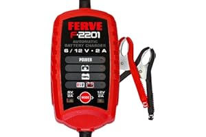 Ferve F-2201 Cargador de Baterías de Plomo Ácido