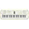 Casiotone Mini Keyboard SA-80 with Piano tones, White (44 Keys)