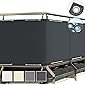 Sol Royal SolVision Balkon Sichtschutz Anthrazit PB2 PES blickdichte Balkonumspannung 90x300 cm – Balkonbespannung mit…