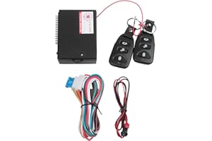 Dasing Universal Car Alarm Systems, Auto Remote Central Kit Door Lock Keyless Entry System Central Locking with Remote Control
