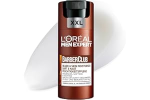 L'OREAL PARIS MEN EXPERT L'Oréal Men Expert Barber Club Crema Hidratante en Gel 2 en 1 para Piel y Barba XXL 100ml