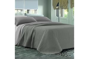 L'ANTICO ARCOLAIO - Copriletto Singolo (80 gr/m2) Trapunta Estiva Letto Singolo, Trapunta Letto Singolo Primaverile Leggera in Microfibra, Trapuntino Primaverile Singolo,Double Face 100% Made in Italy