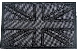 OHRONG Patch brodé du drapeau britannique « Union Jack » - Pour uniforme, vêtements et veste - Pour homme