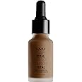 NYX Professional Makeup Total Control Drop Foundation, Precise Dosage, Buildable Coverage, Long Lasting, Vegan Formula, Matte Finish, Shade: Cocoa