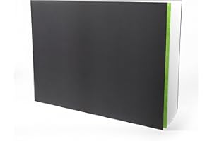 Artgecko Casebound Mixed Media Sketch Book A3 Landscape - 92 Pages 150gsm White Cartridge Paper