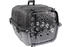 AGP ADVANCED GLOBAL PRODUCTIONS Pet Carrier Travel Crate Safe Large Cat Dog Puppy Portable Transporter Cage Box