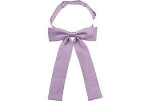 SYAYA Damen Seide vorgebundene Fliege Schulmädchen Anime Fliege Büro Damen Arbeitsuniform Kawaii Krawatte für Weihnachten WBT-8