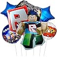Roblox Balloon Birthday Decoration, Roblox Birthday Decoration, Roblox Balloon, Roblox Party Decoration, Children's Birthday Party Balloon Set