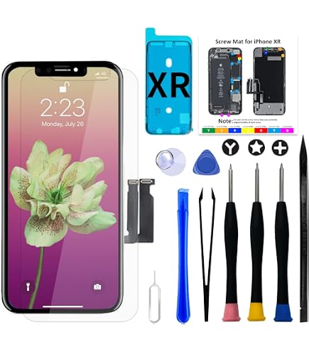 Écran De Remplacement Pour IPhone X 5.8 Pouces - LCD FHD Avec True Tone Et Face ID Compatible