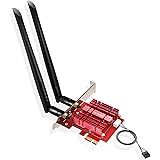 EDUP WiFi 6 Card Bluetooth 5.1 with Heat Sink, PCIe Network Card AX 3000Mbps AX200 802.11AX 2.4Ghz/5Ghz Wireless PCI…